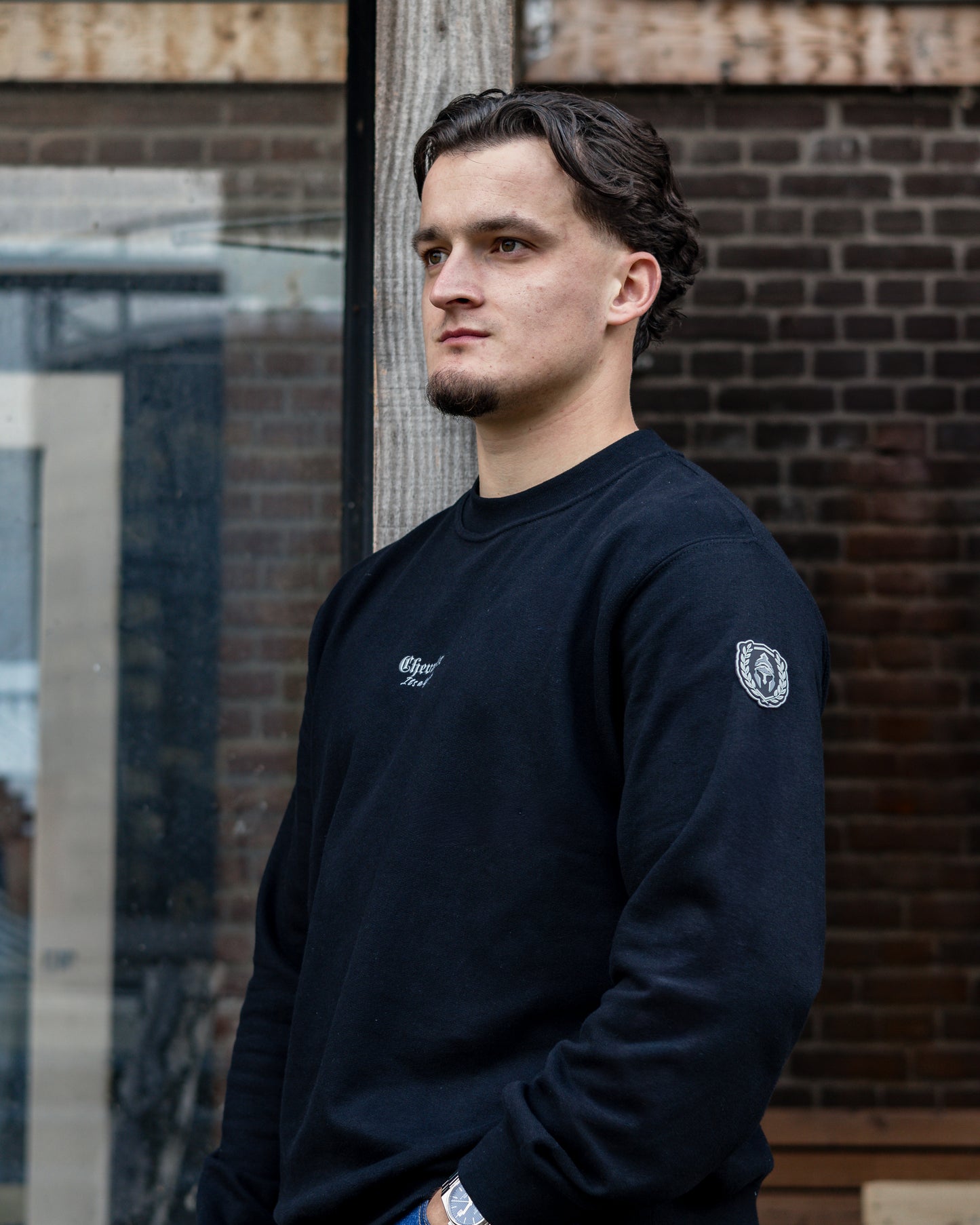 ICON SWEATER ZWART