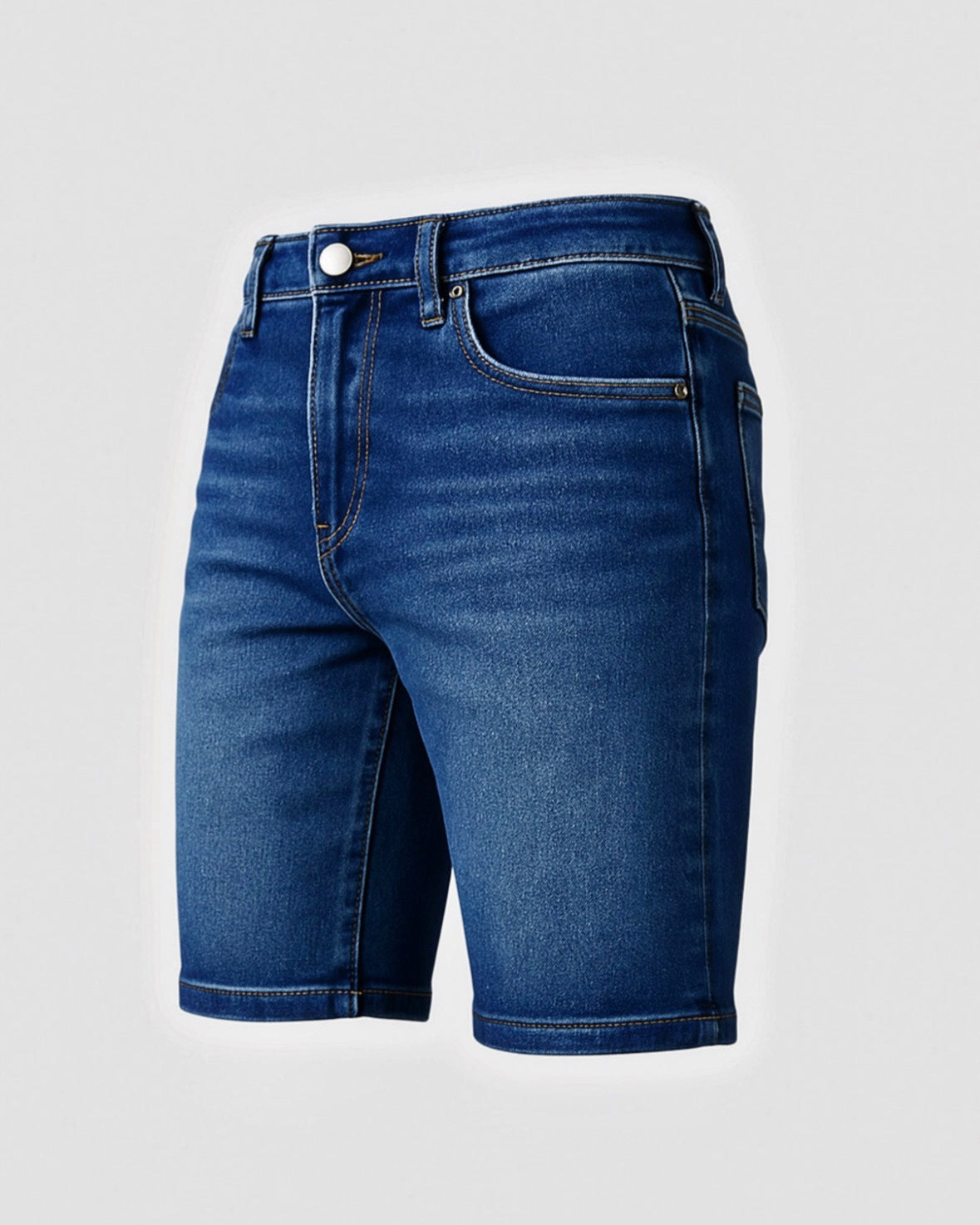 DENIM SHORTS BLAUW