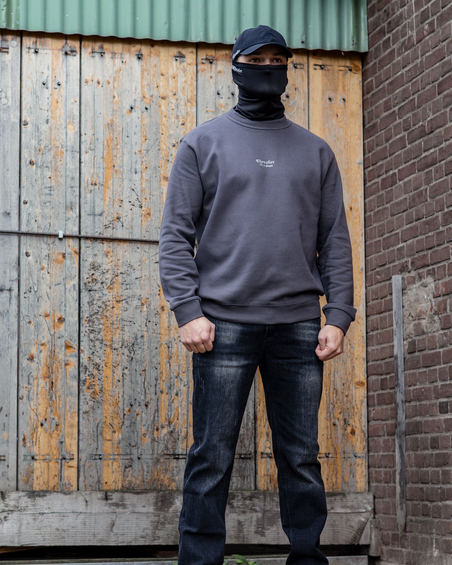 ICON SWEATER GRIJS