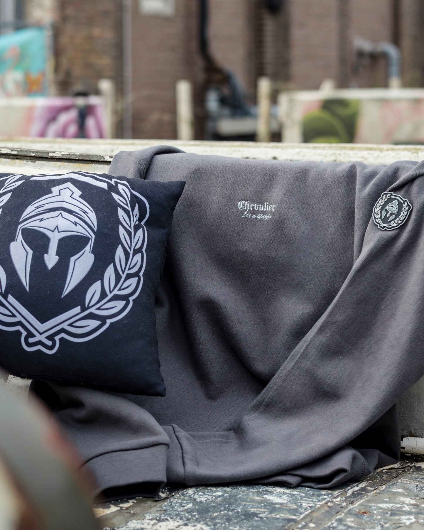 ICON SWEATER GRIJS