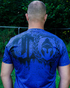 SPORTSHIRT BLAUW
