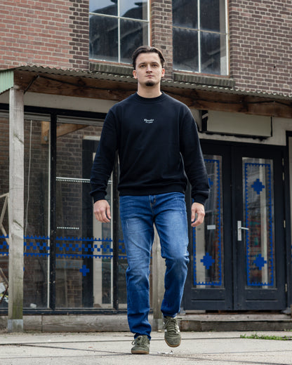 ICON SWEATER ZWART