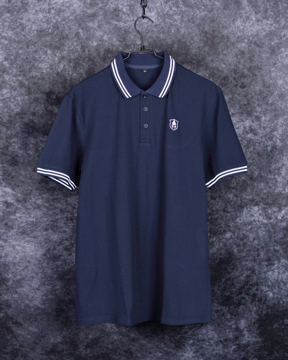 CLASSIC POLO DONKERBLAUW