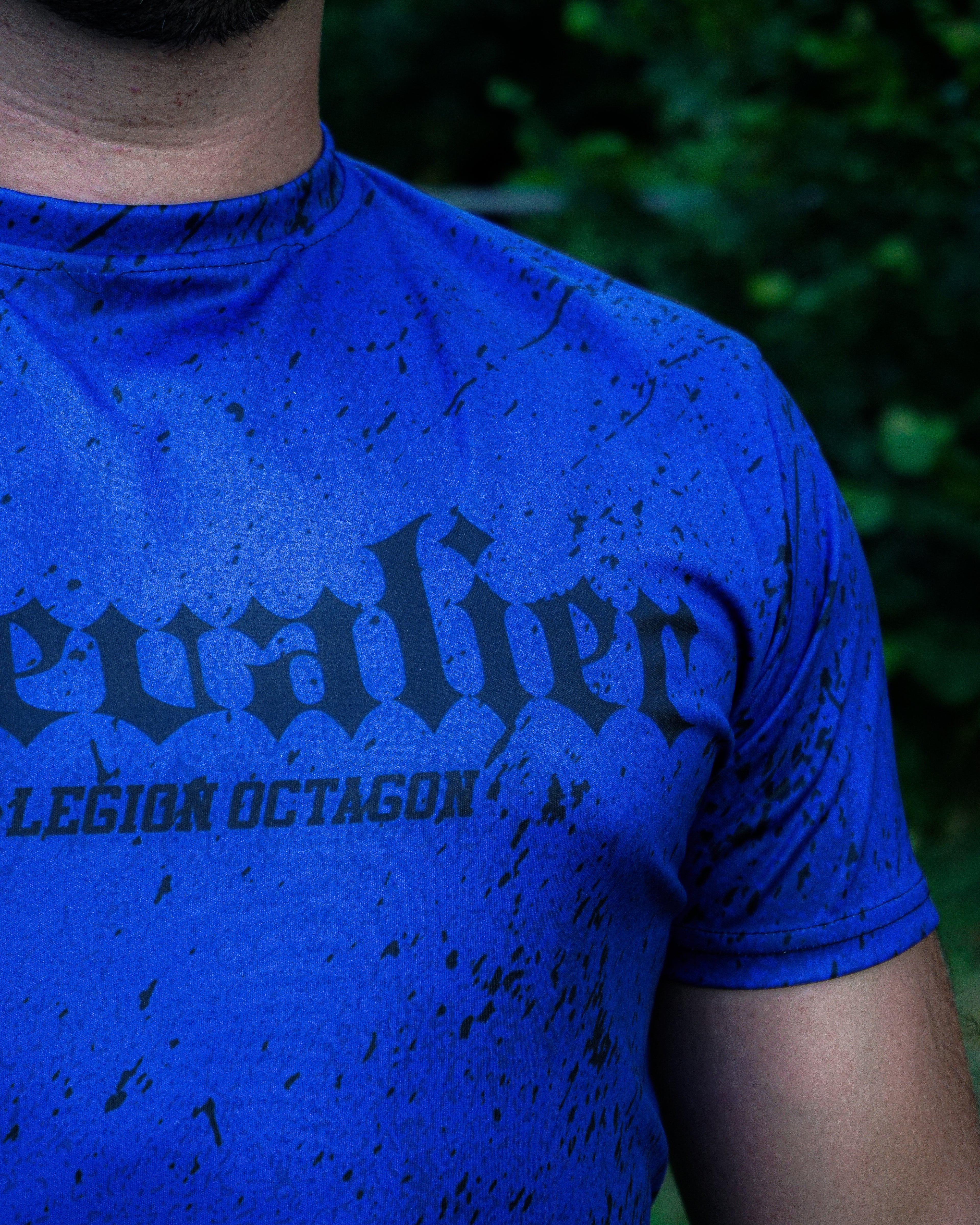 SPORTSHIRT BLAUW
