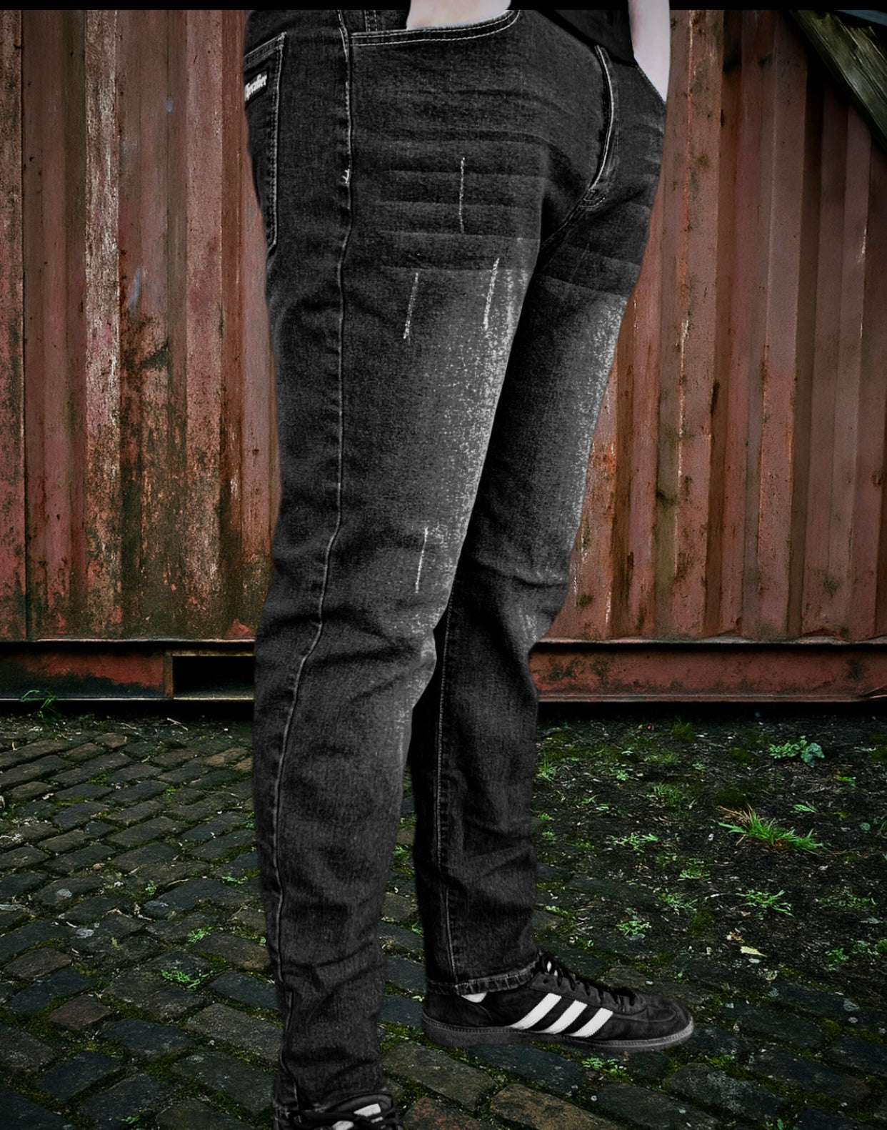 CHEVALIER | DENIM JEANS ZWART
