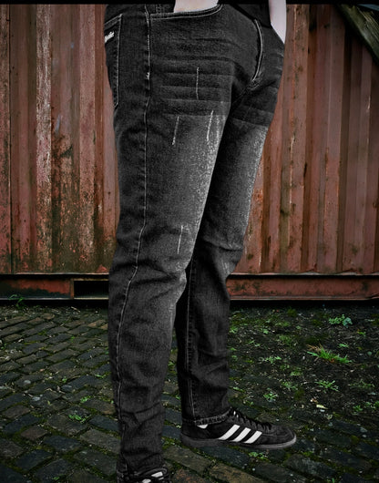 CHEVALIER | DENIM JEANS ZWART