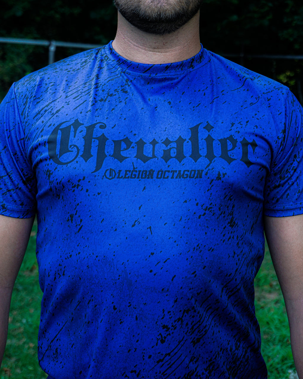SPORTSHIRT BLAUW