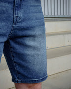DENIM SHORTS BLAUW