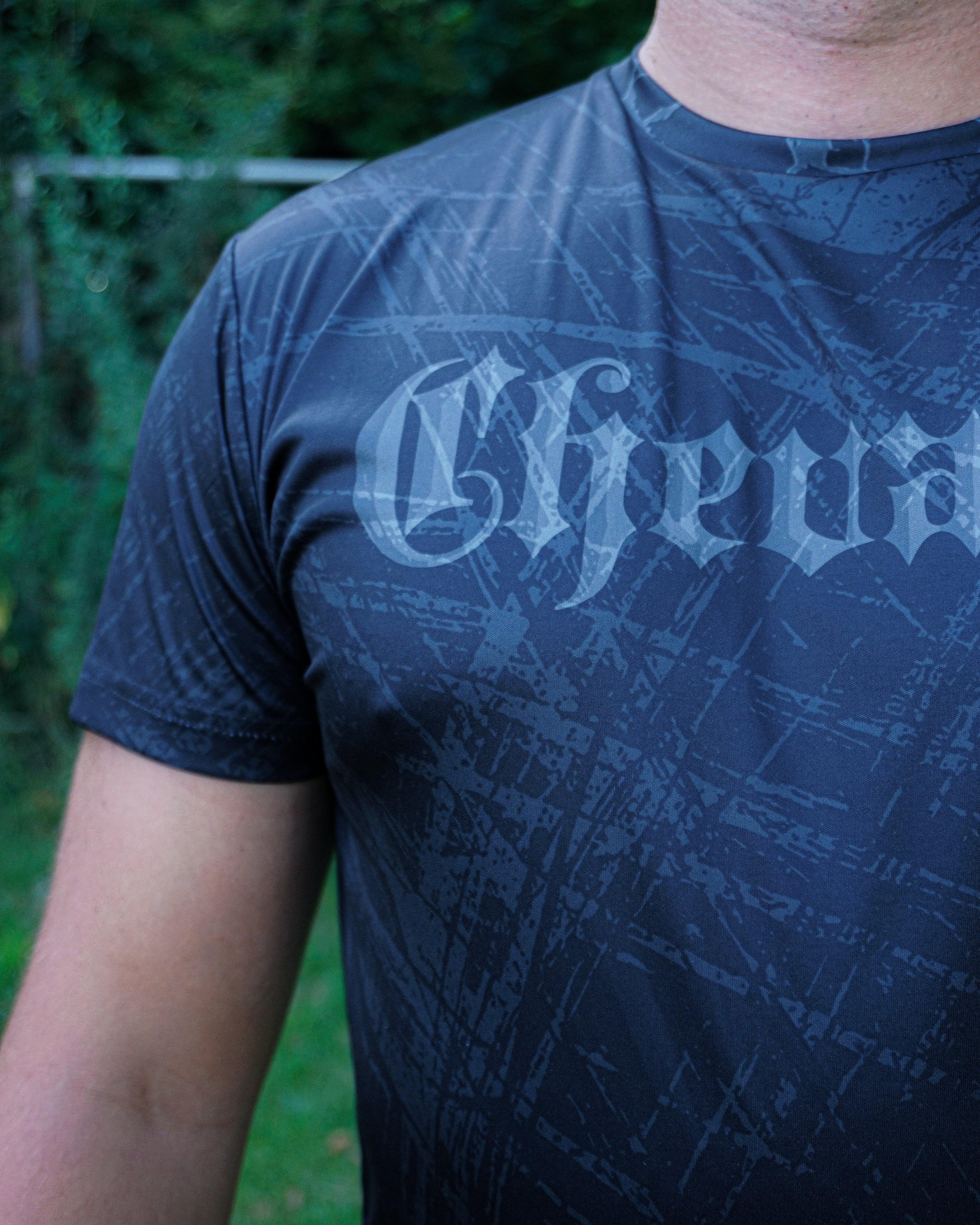 SPORTSHIRT ZWART