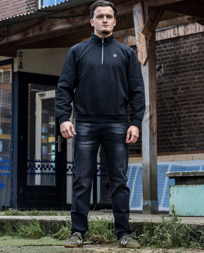 DENIM JEANS ZWART