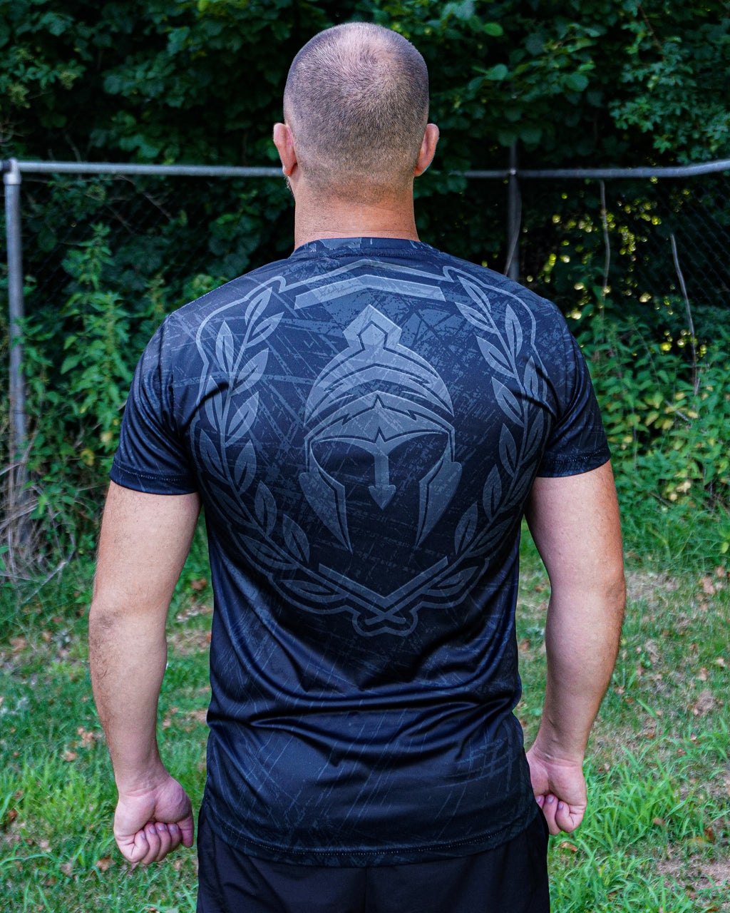 SPORTSHIRT ZWART