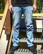 DENIM JEANS LICHTBLAUW