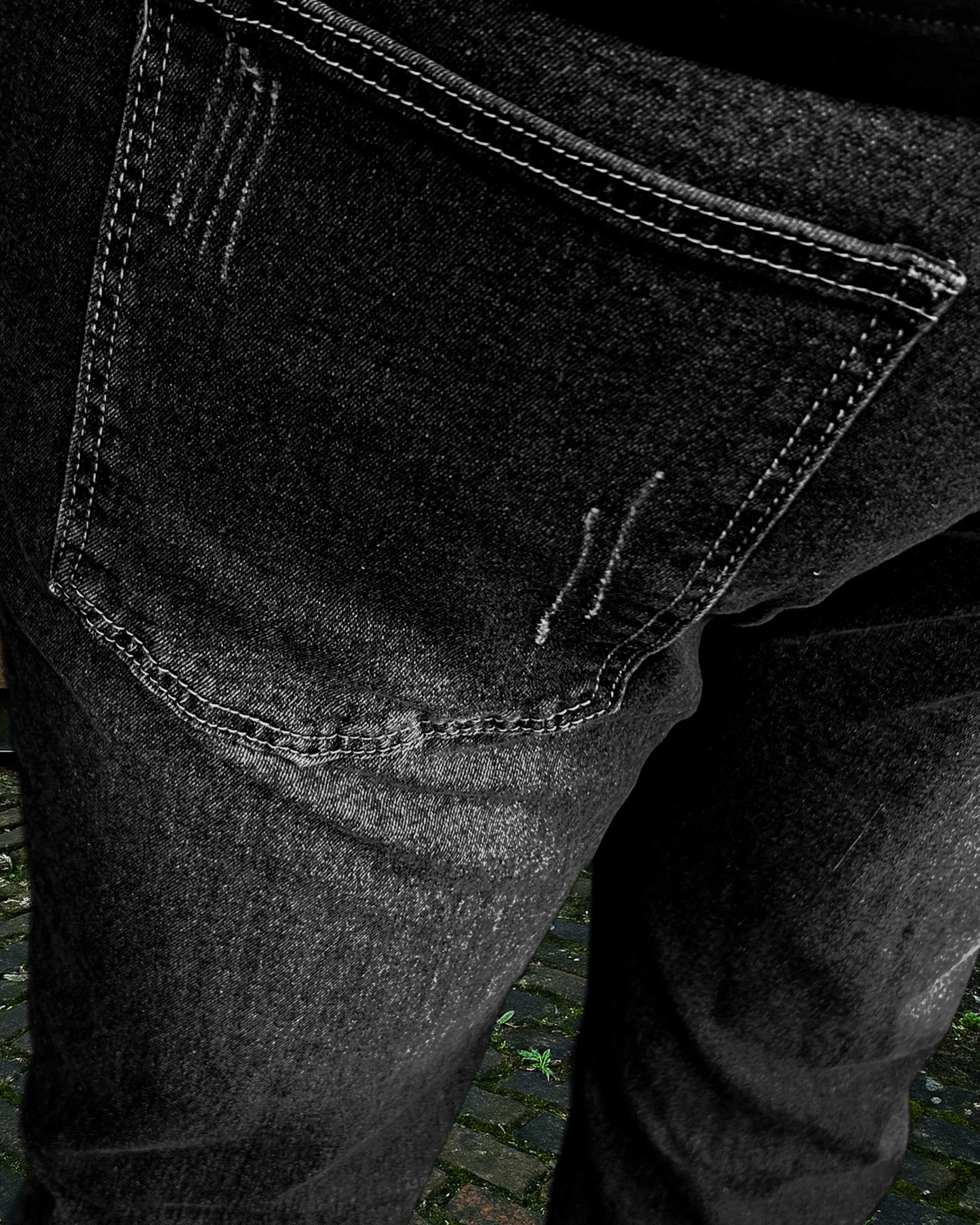 CHEVALIER | DENIM JEANS ZWART