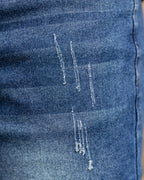 DENIM JEANS BLAUW