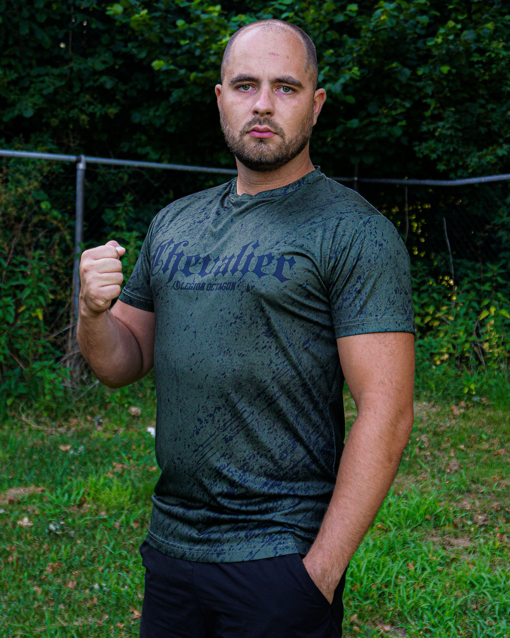 SPORTSHIRT GROEN