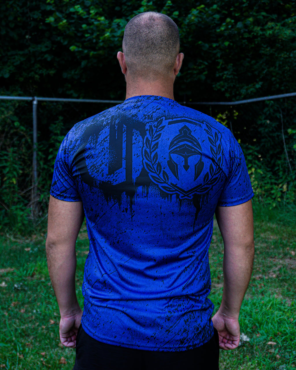 SPORTSHIRT BLAUW