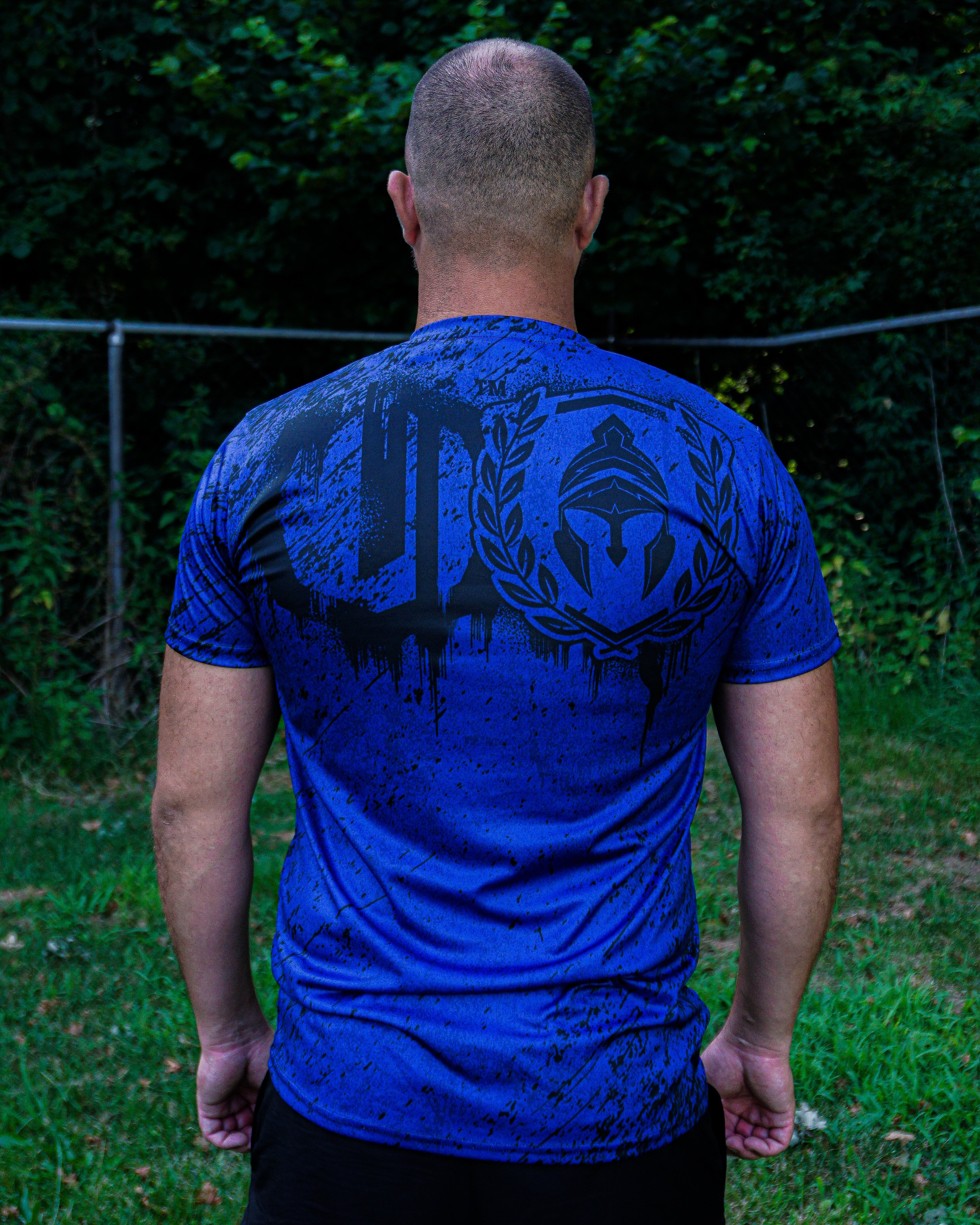 SPORTSHIRT BLAUW