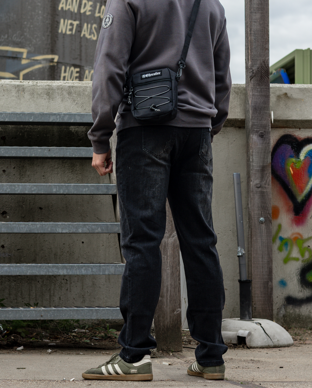 DENIM JEANS ZWART