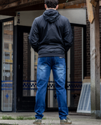 DENIM JEANS BLAUW