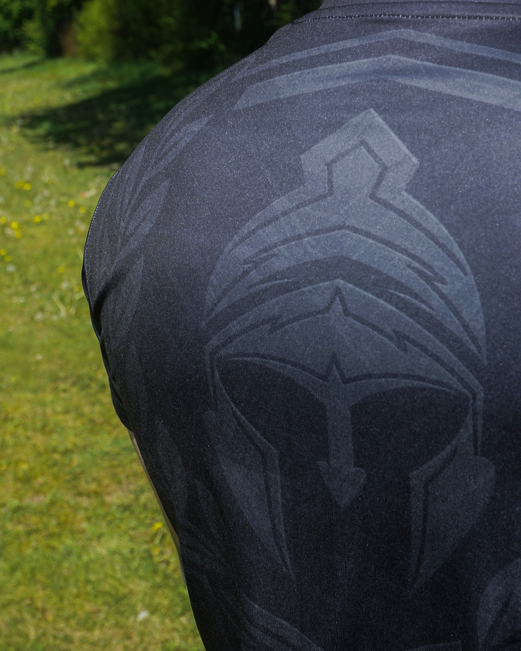 SPORTSHIRT ZWART