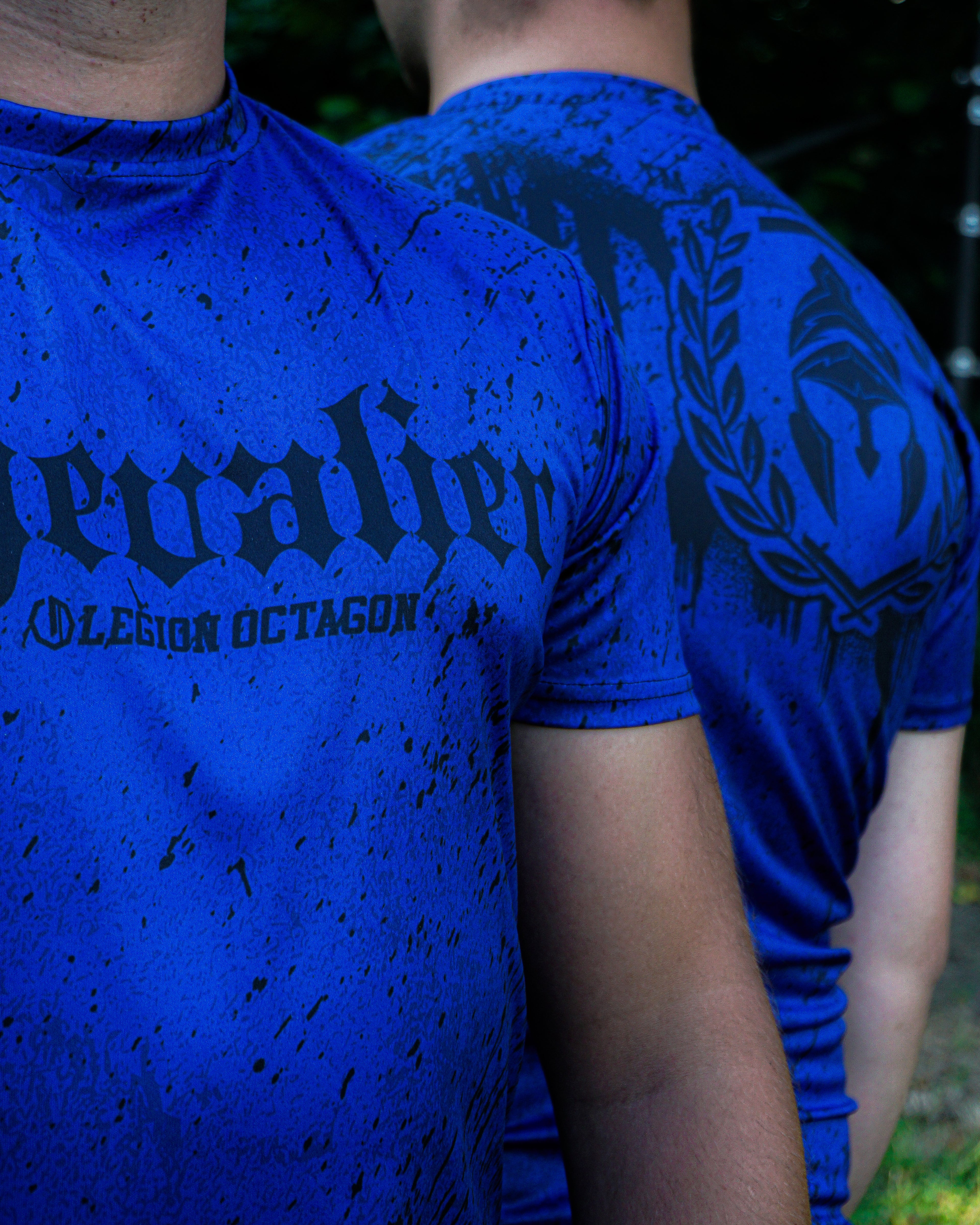 SPORTSHIRT BLAUW