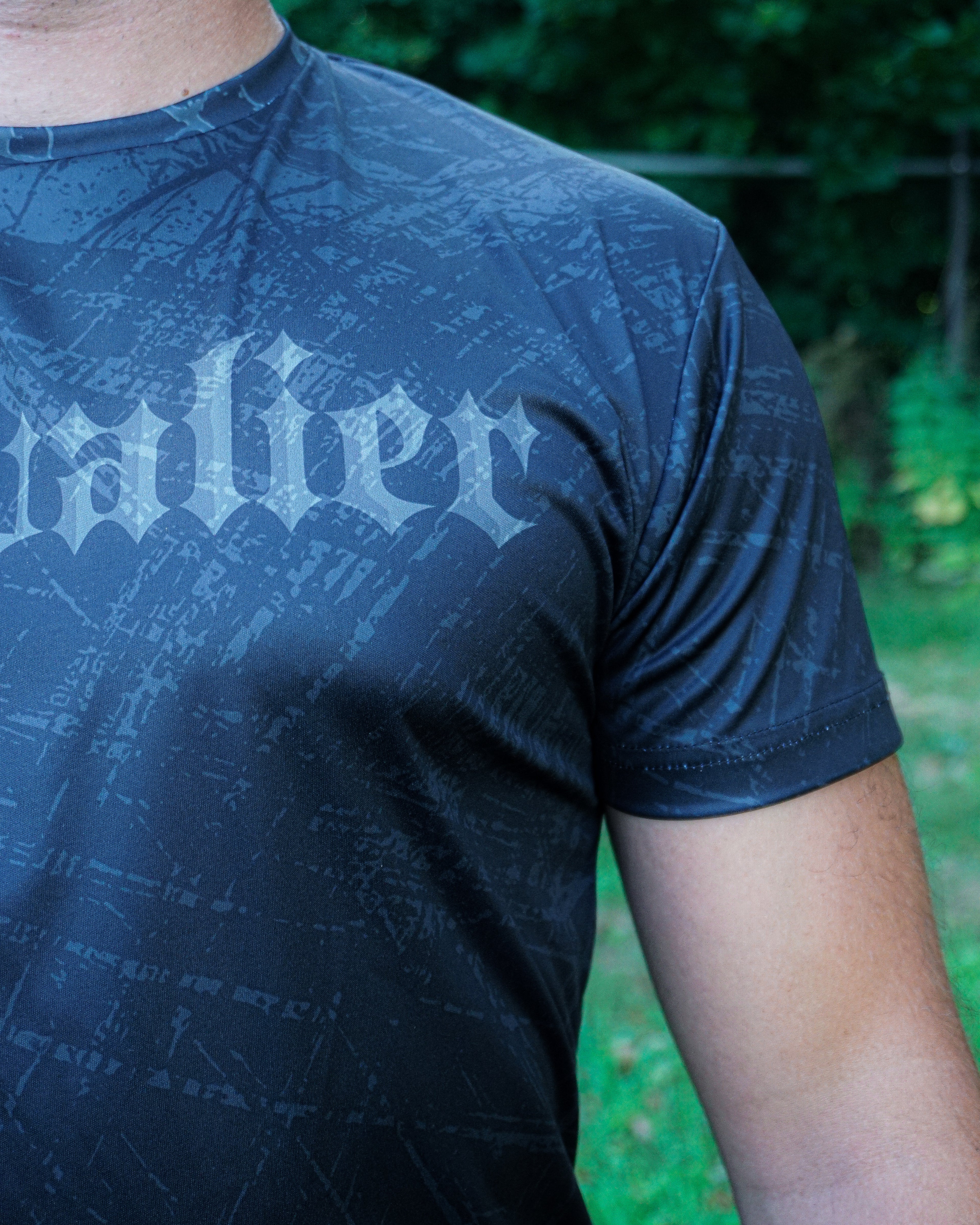 SPORTSHIRT ZWART