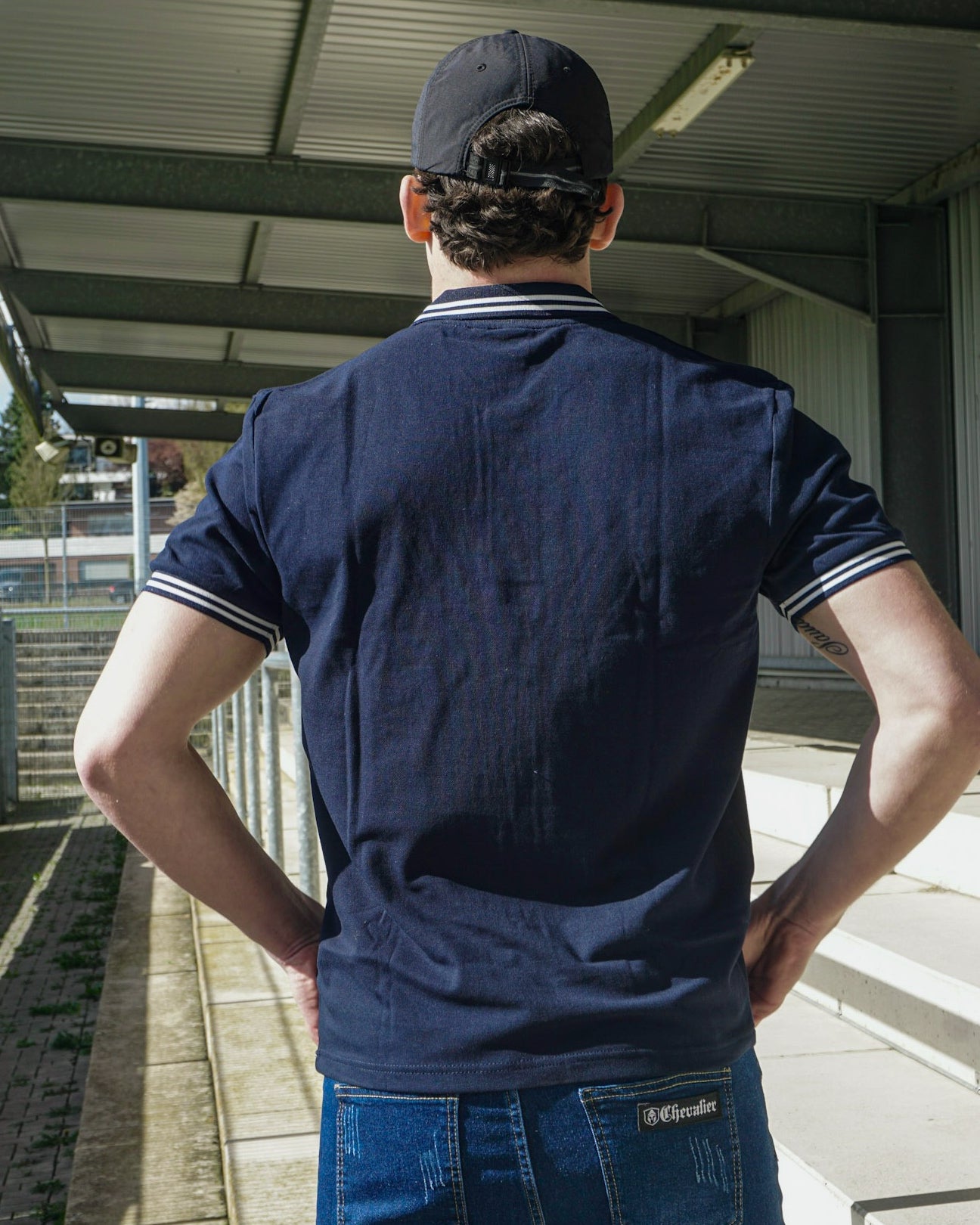 CLASSIC POLO DONKERBLAUW
