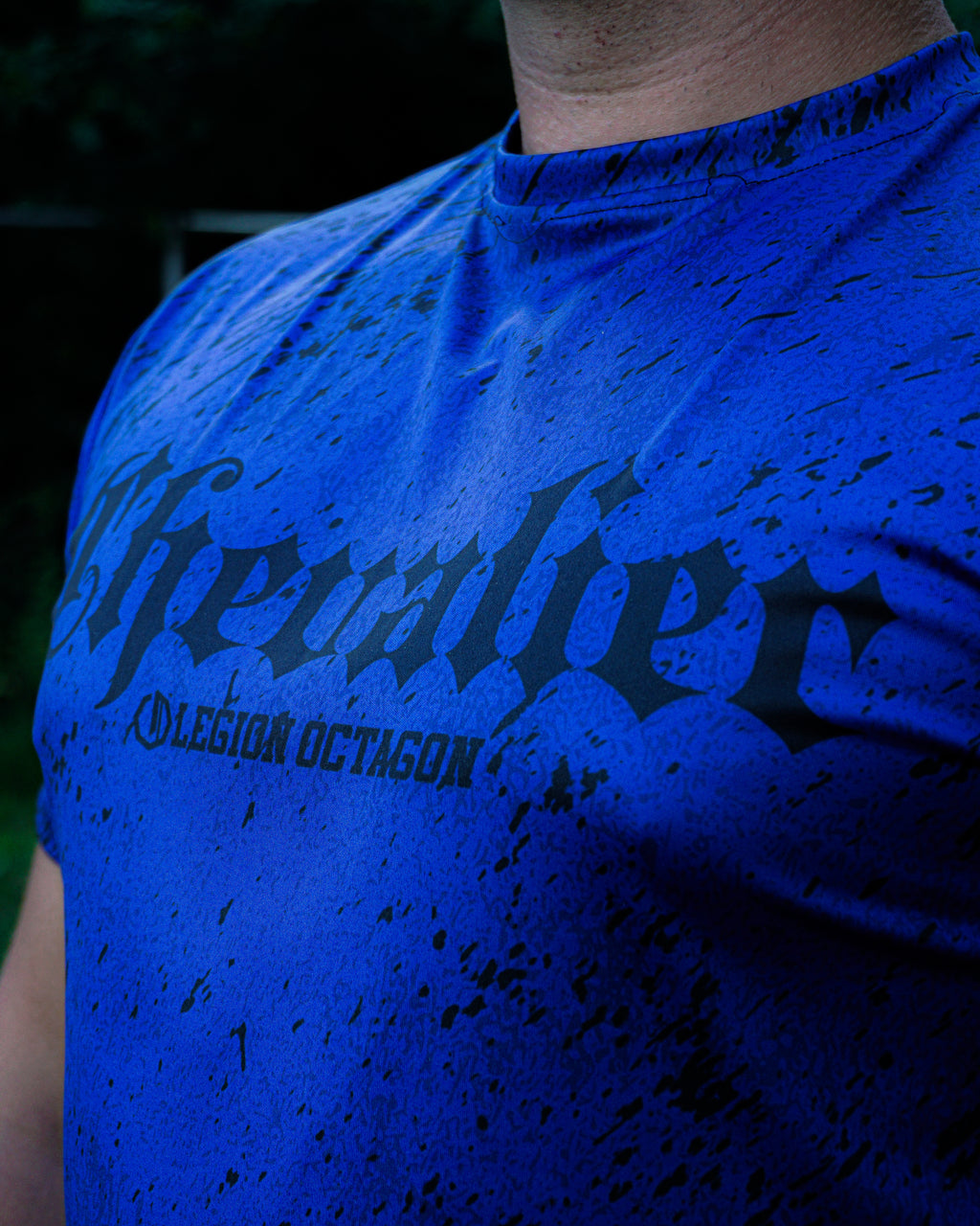 SPORTSHIRT BLAUW