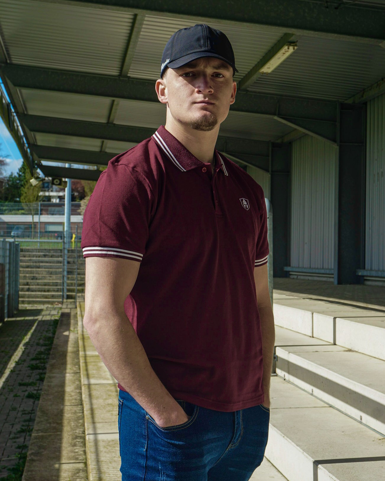 CLASSIC POLO BORDEAUXROOD