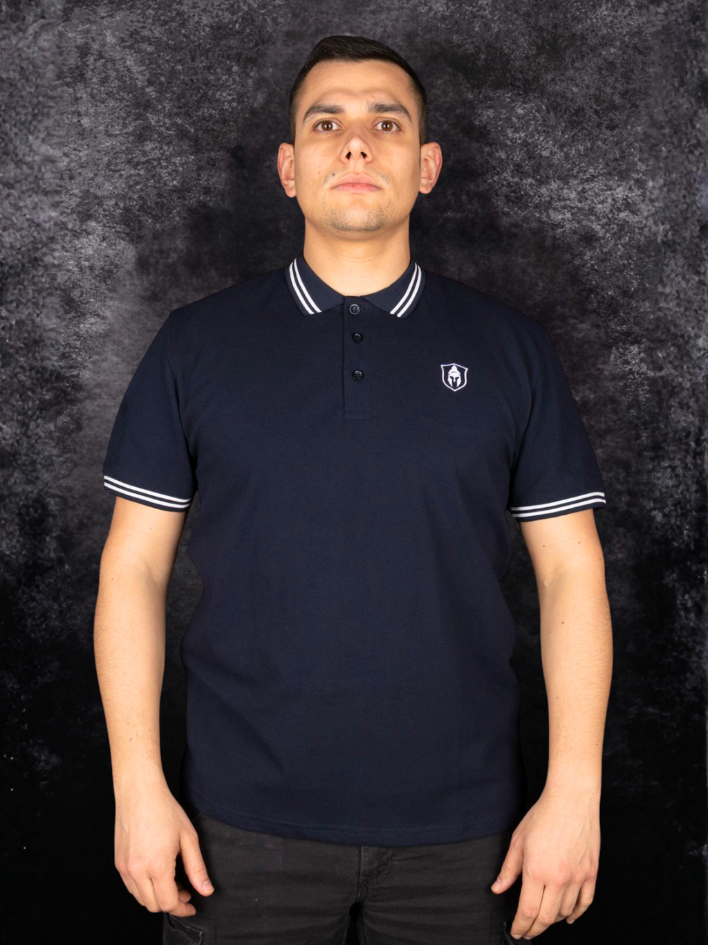 CLASSIC POLO DONKERBLAUW