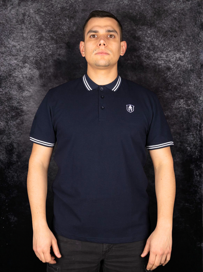 CLASSIC POLO DONKERBLAUW