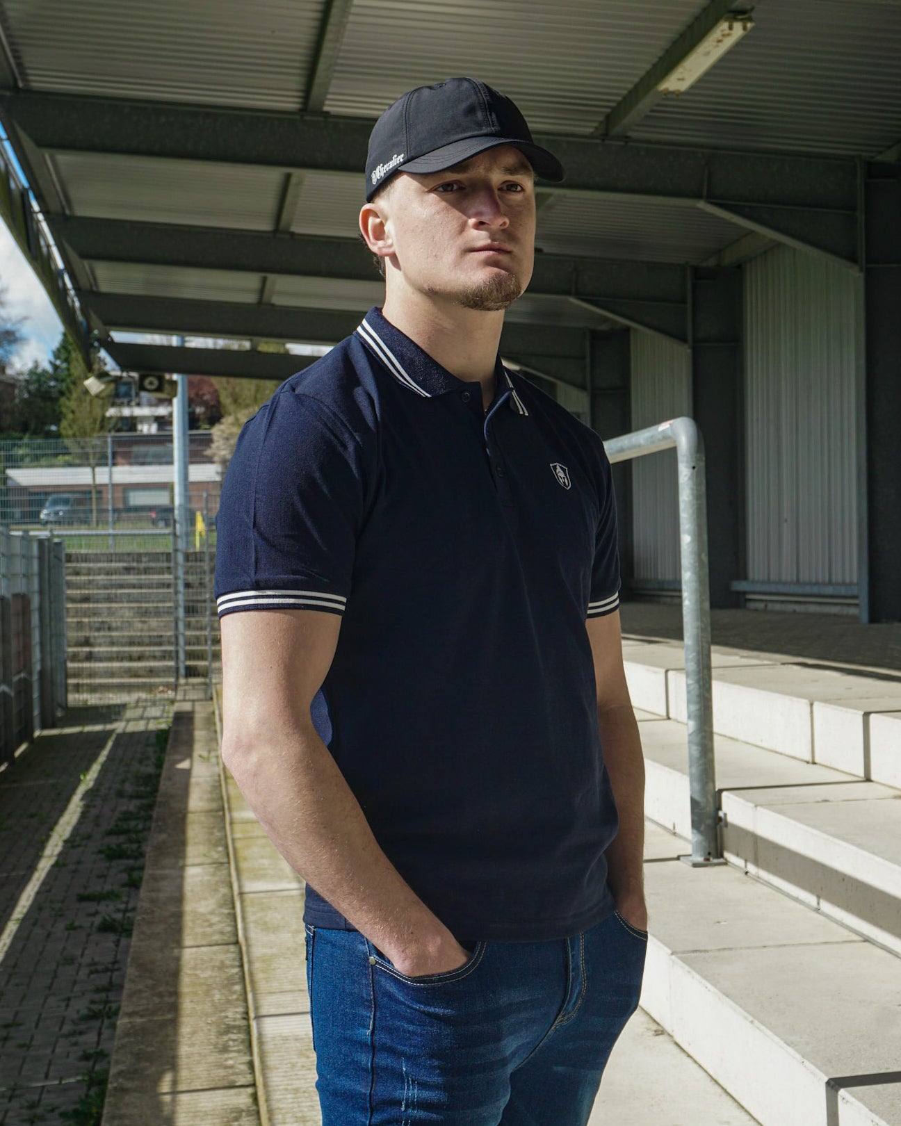 CLASSIC POLO DONKERBLAUW
