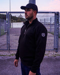 ICON HALF ZIP SWEATER