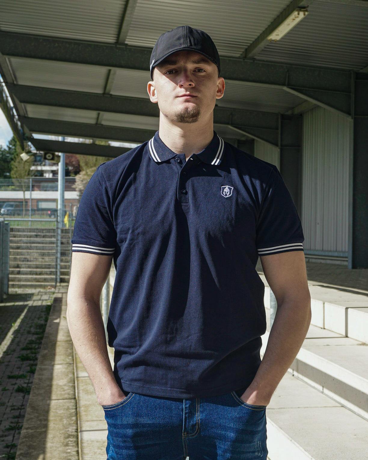 CLASSIC POLO DONKERBLAUW