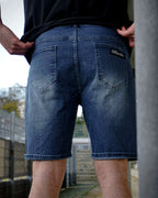 DENIM SHORTS BLAUW