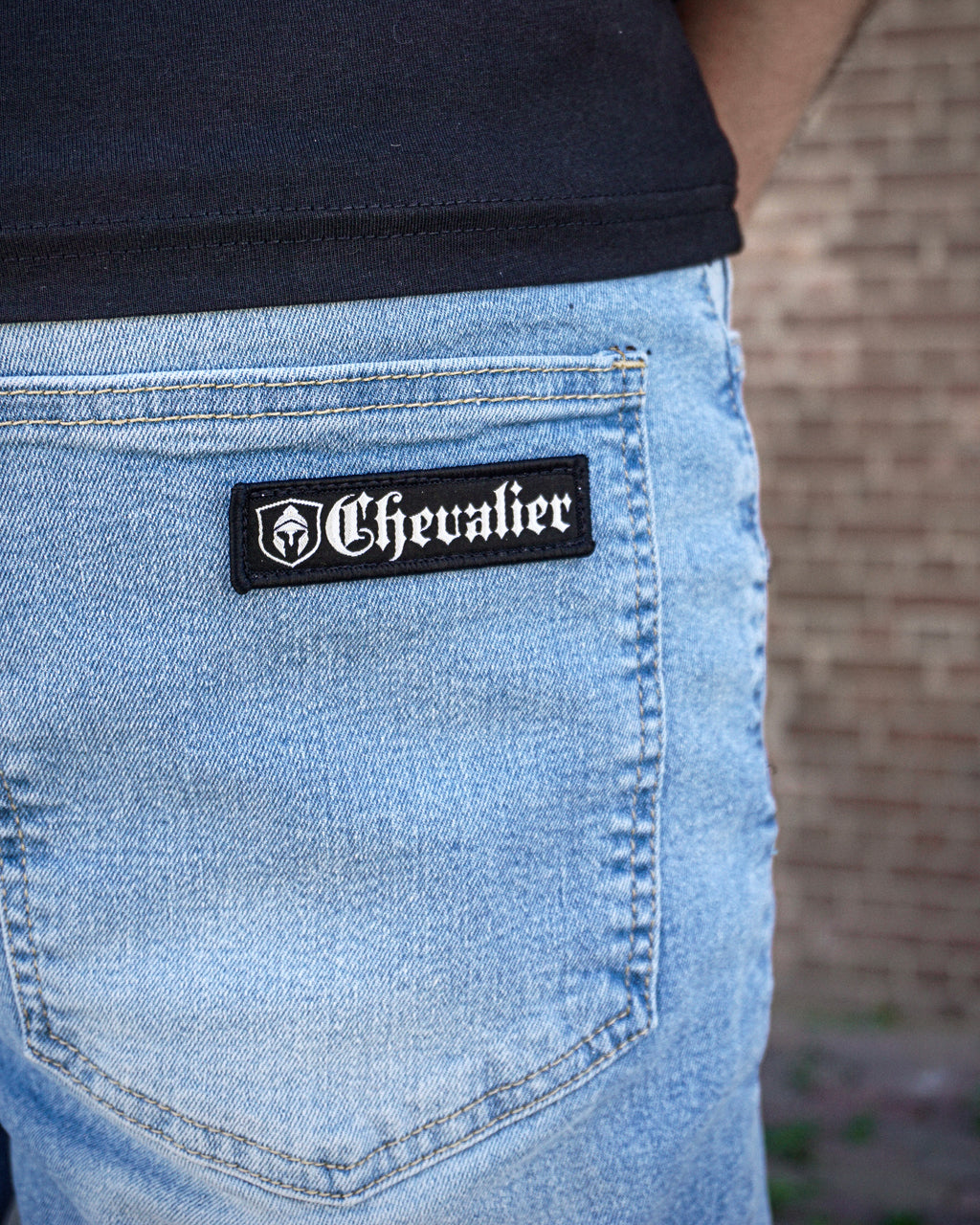 DENIM JEANS LICHTBLAUW
