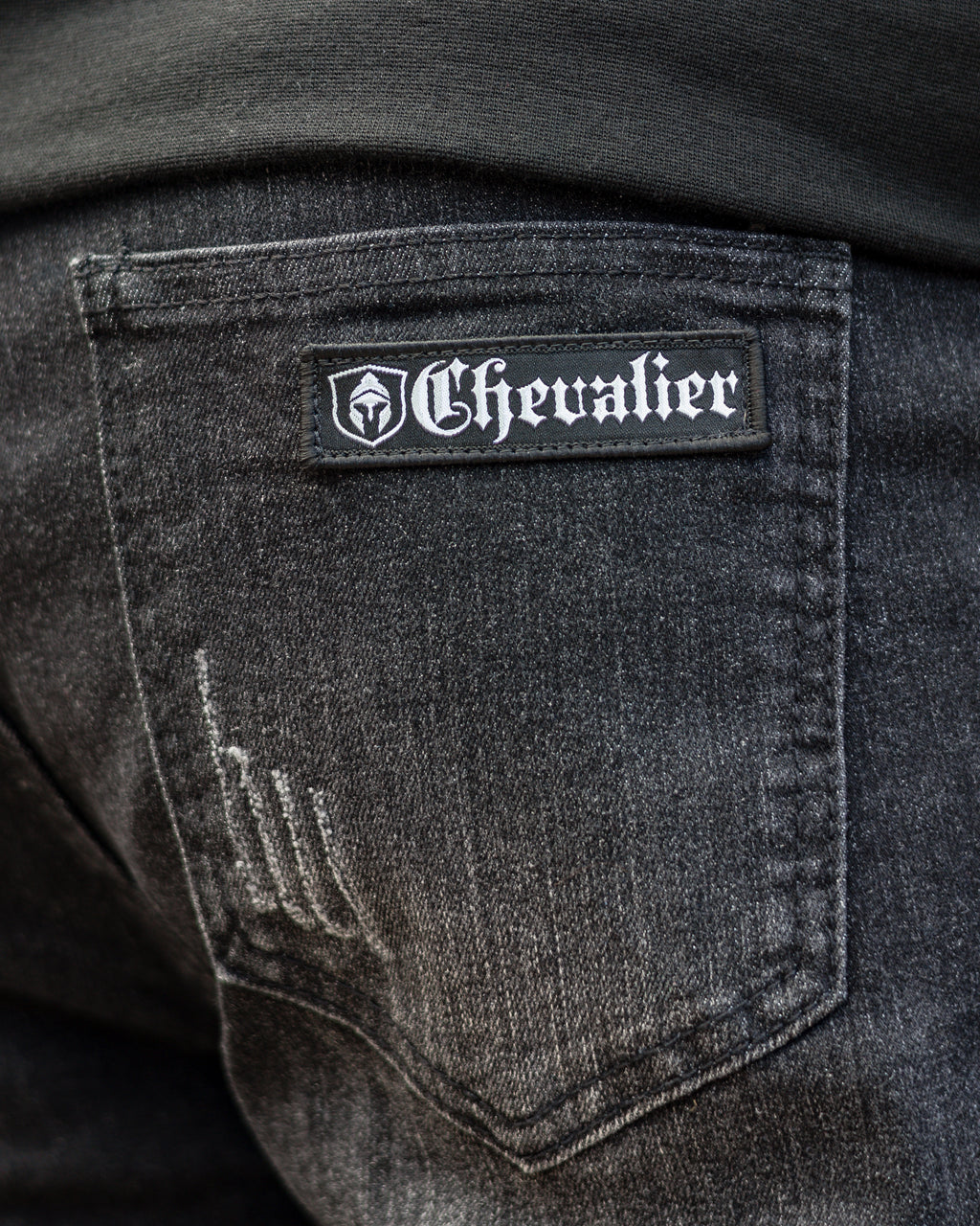 DENIM JEANS ZWART