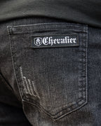 DENIM JEANS ZWART