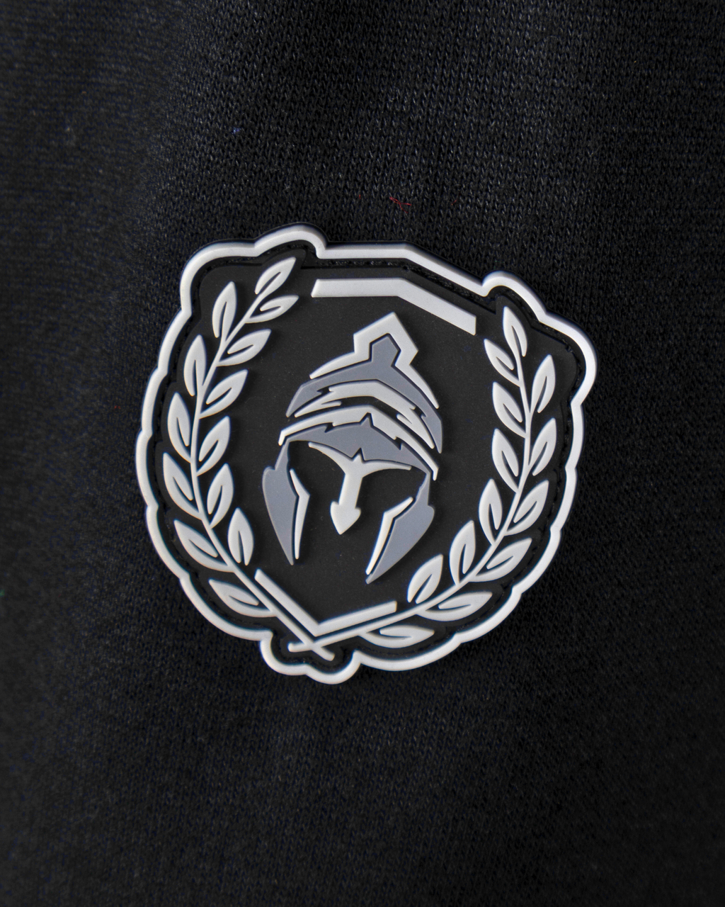 HALF ZIP ICON SWEATER ZWART